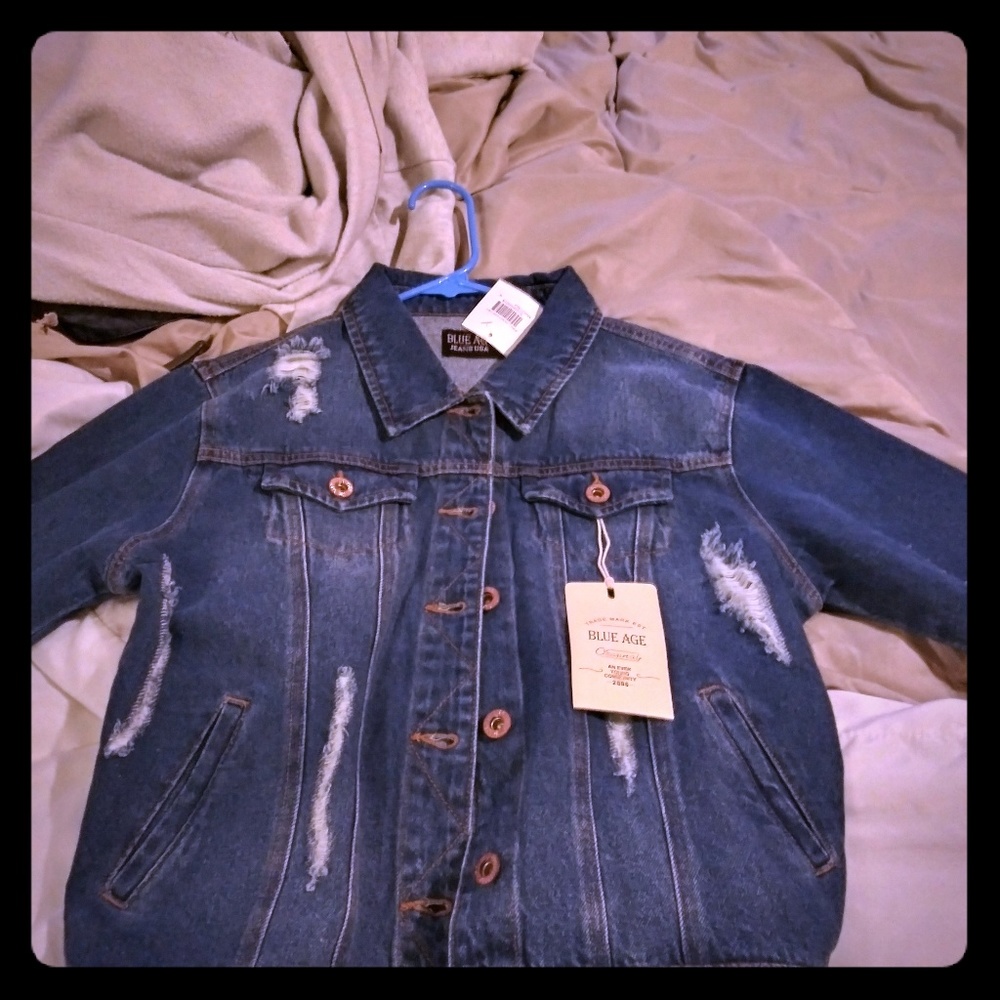 Denim jean iacket